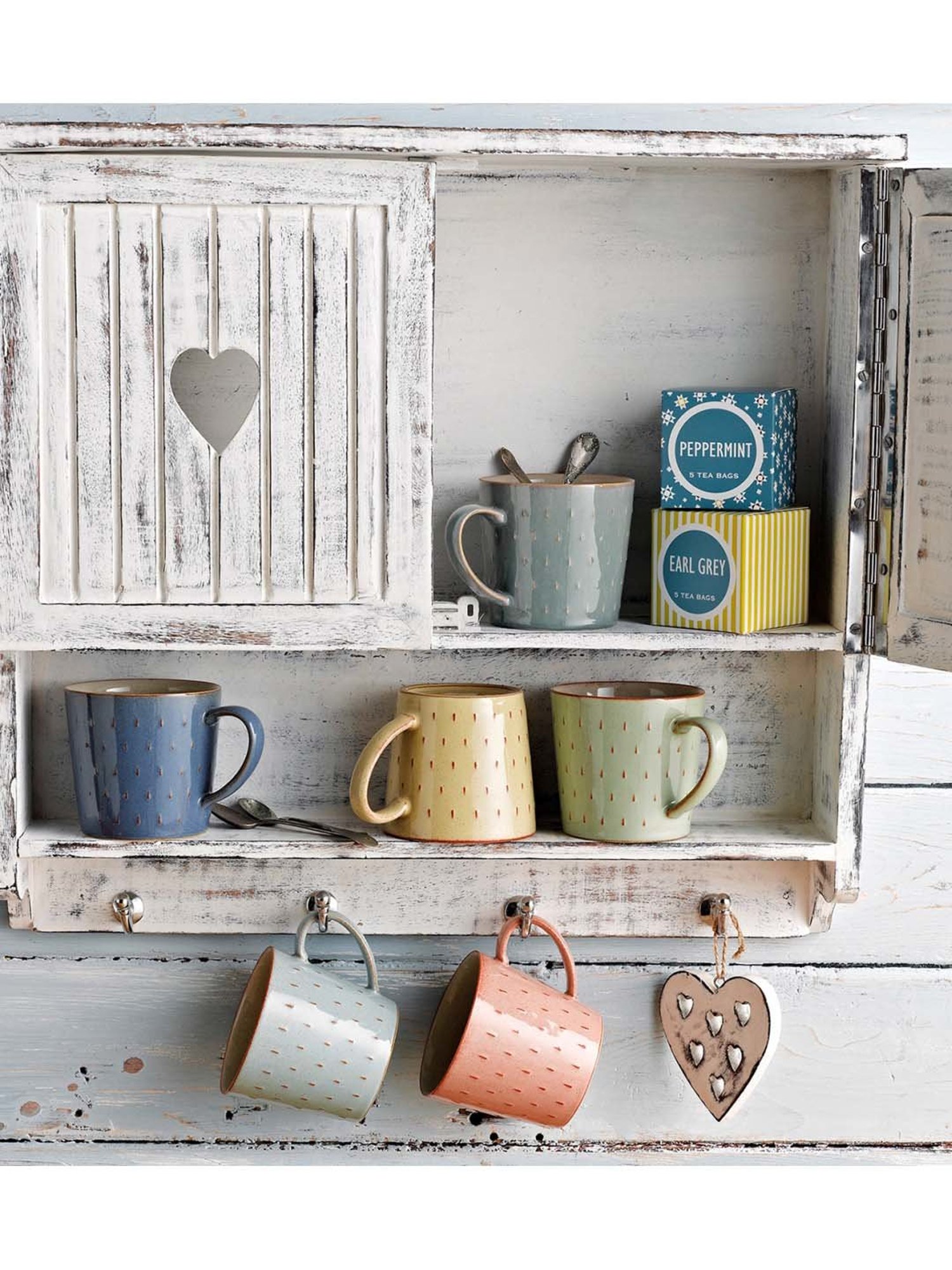 DENBY Heritage Veranda Yellow Stoneware Coffee Mug (480 ml) - Set of 1