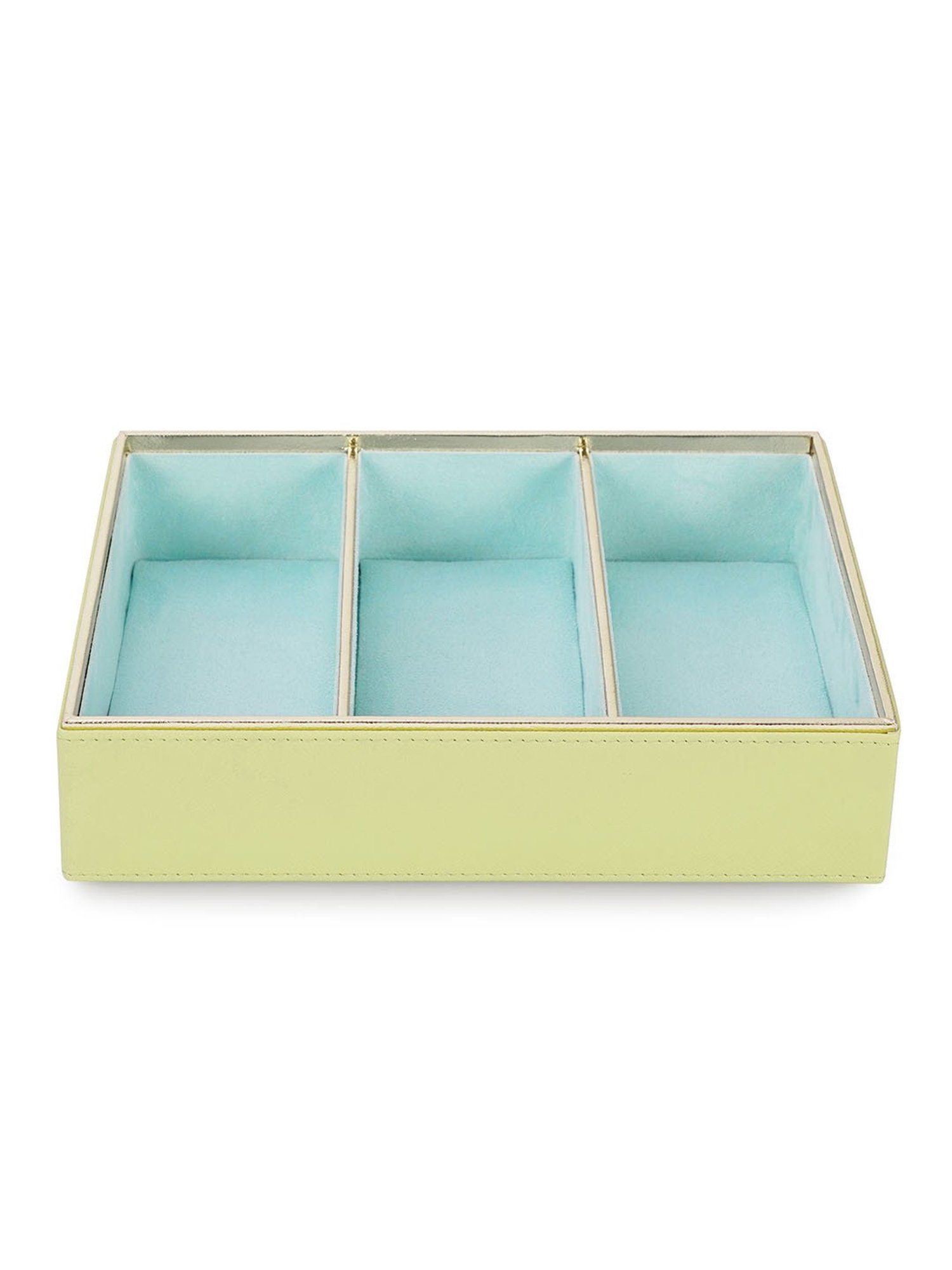 Pure Home and Living Green Faux Leather Organisers