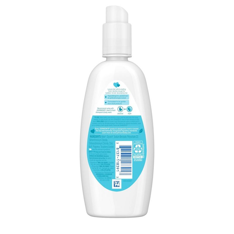 Johnson's Clean And Fresh Conditioning Spray - 10 fl oz