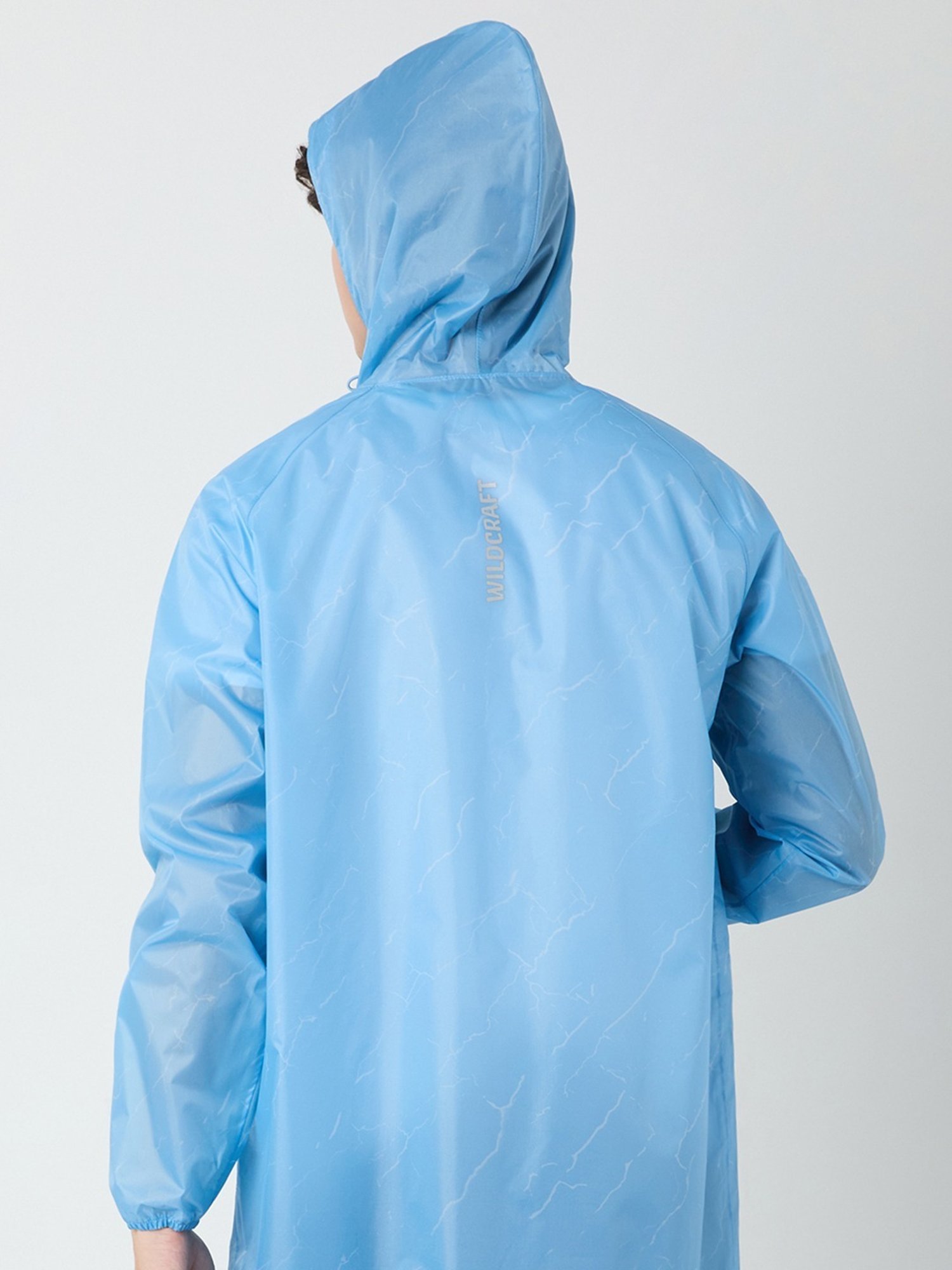 Wildcraft Ariel Blue Regular Fit Rainwear Jacket