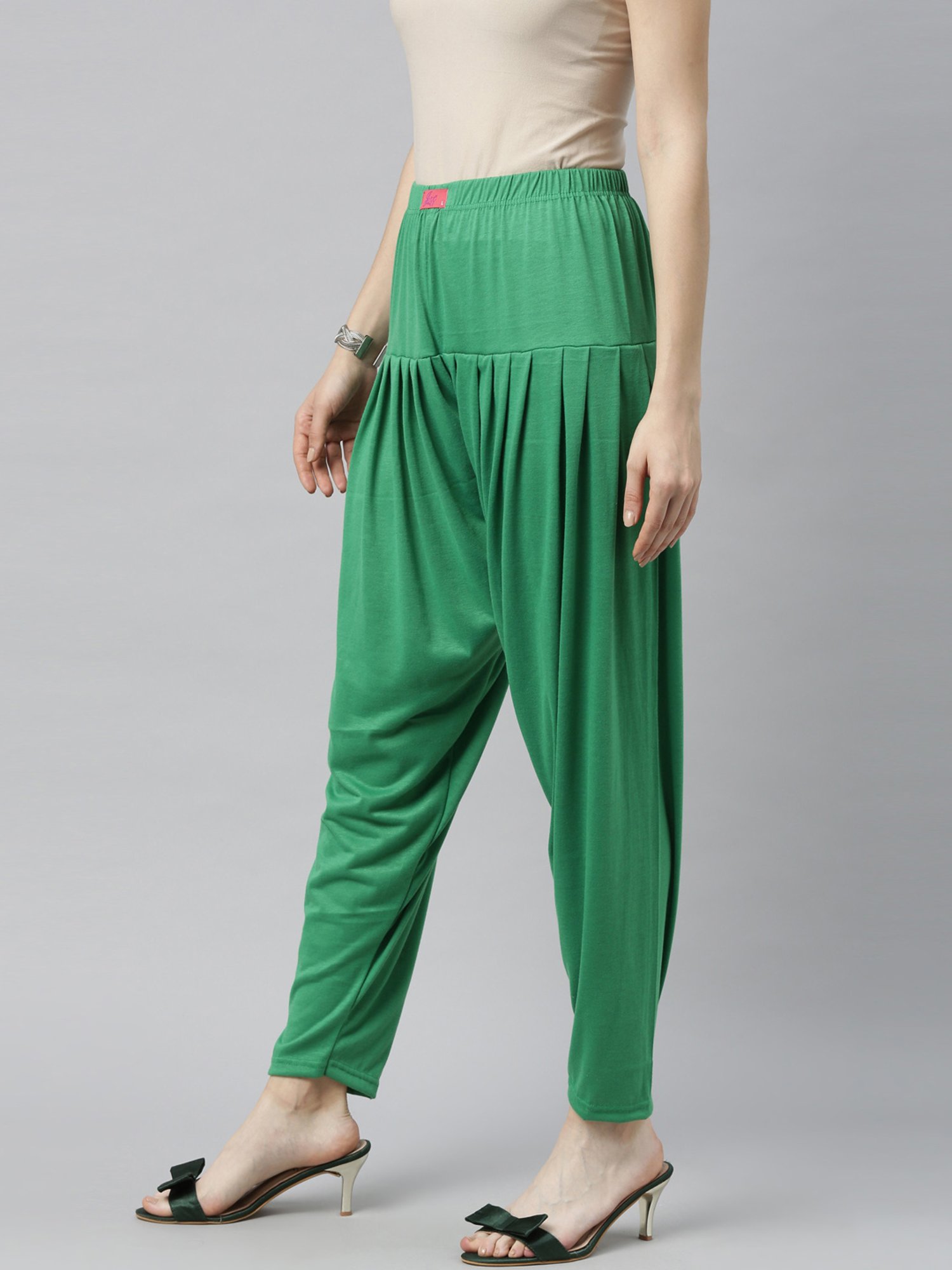 JCSS Green Patiala Pants
