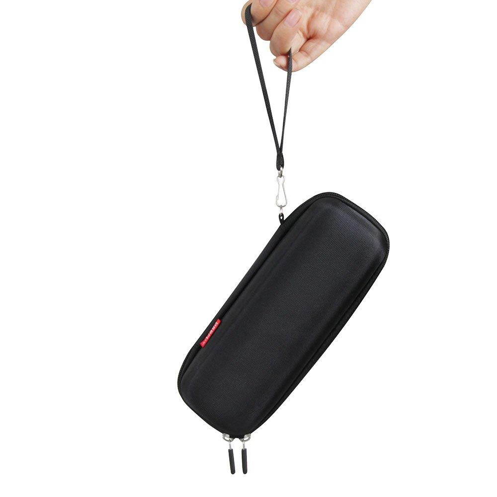 Hermitshell Hard EVA Travel Black Case Fits Mighty Rock/COWIN 6110 Bluetooth Speakers Portable Wireless Speaker