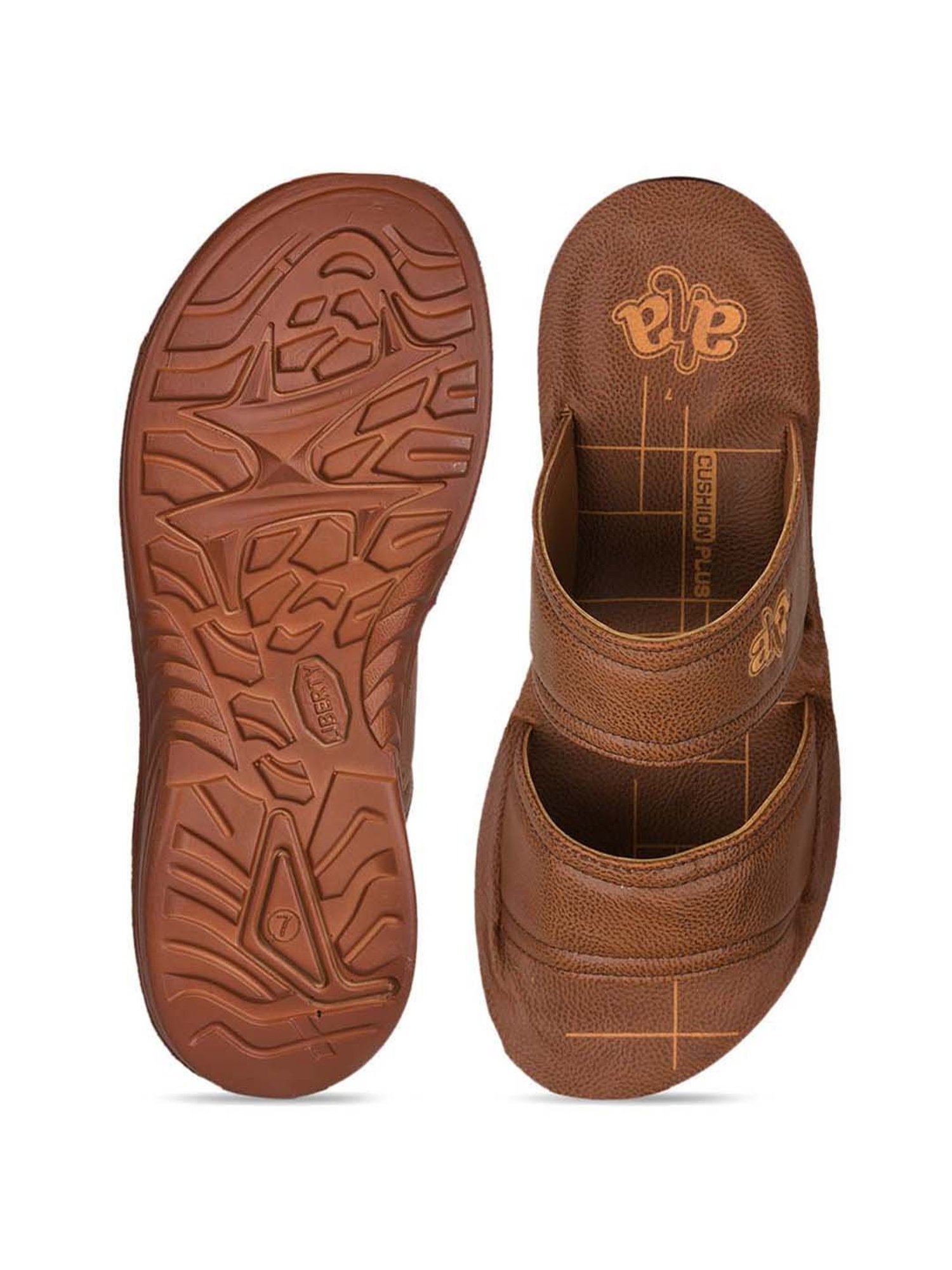 Aha by Liberty Men's Tan Casual Sandals