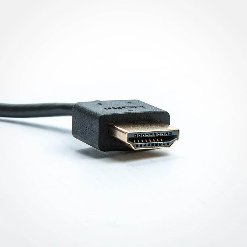 FireFold HDMI-SLIM-10-BLK 10 ft. Black Ultra Slim HDMI Cable - High Speed with Ethernet 32AWG