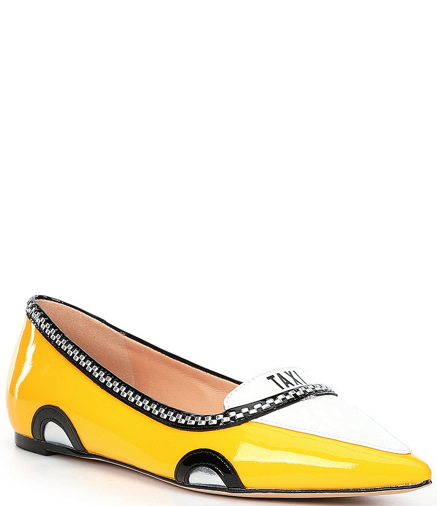 kate spade new york Gogo Taxi Patent Leather Flats
