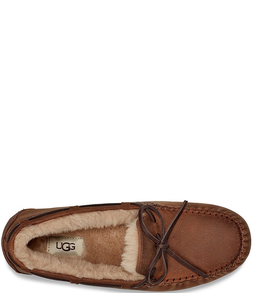 UGG&reg; Men's Scuff Logo Suede Slippers