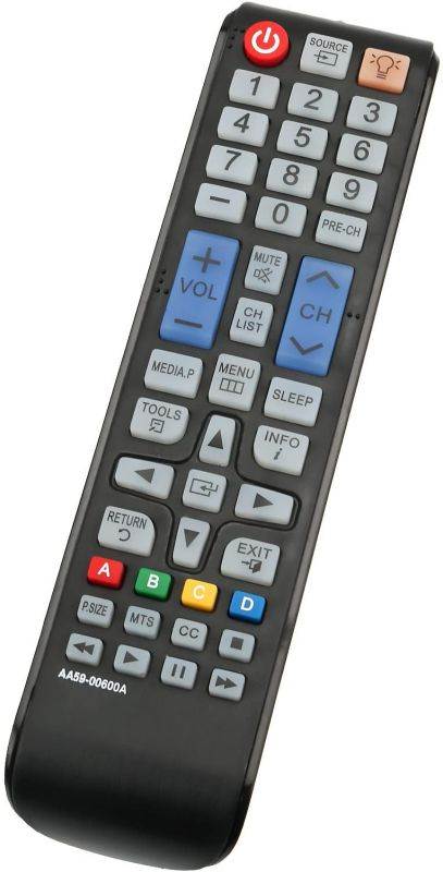 AA59-00600A Replaced Remote fit for Samsung TV UN22F5000 UN32F5000 UN40F5000 UN46F5000 UN50F5000 UN40EH6000 UN40EH6050 UN46EH6000 UN46EH6050 UN50EH6000 UN50EH6050 UN55EH6000 UN55EH6050 UN60EH6000