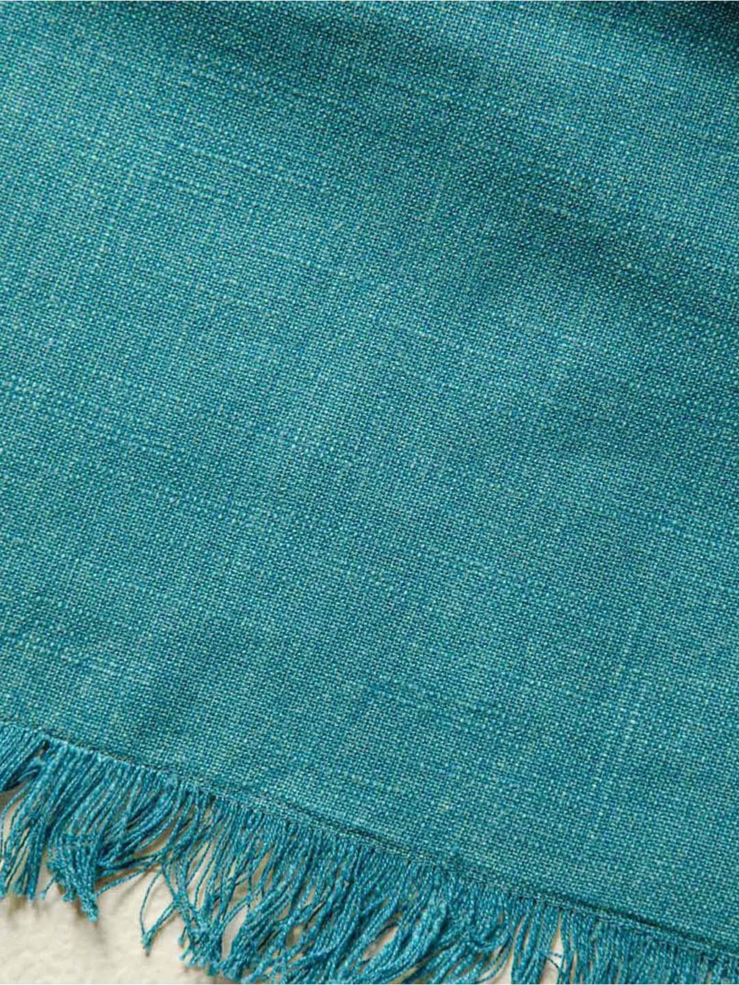 Ellementry Untied Teal Blue Cotton Runner