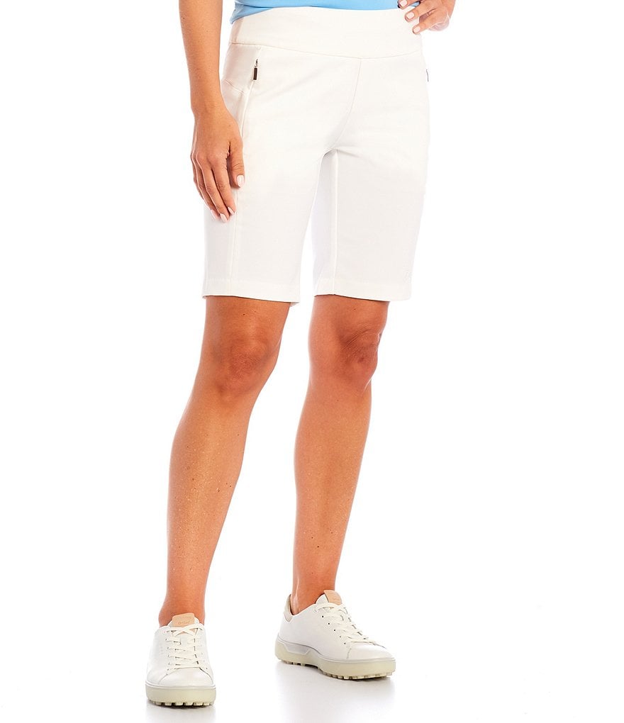 Cutter & Buck Performance Moisture Wicking Pull-On Twill Shorts