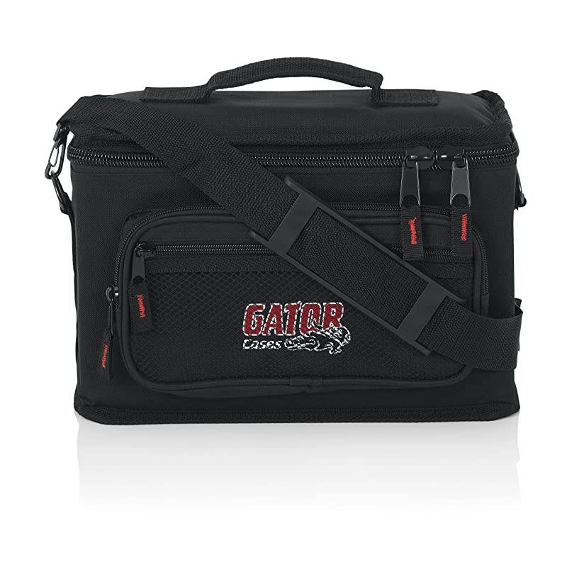 Cases Padded Microphone Carry Bag Holds up to 4 Wired Microphones GM4