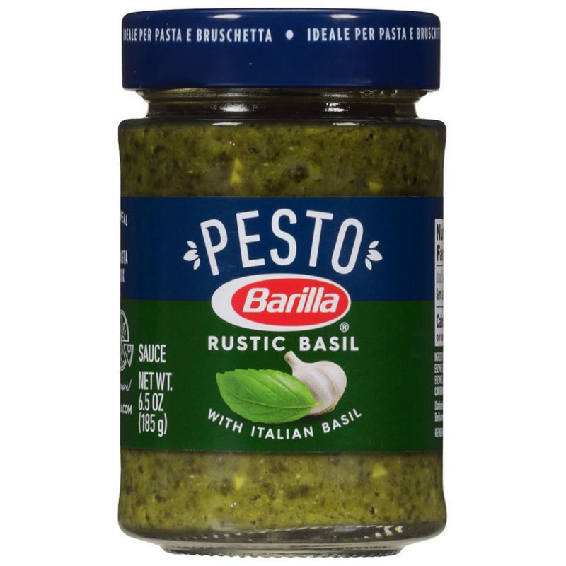 Barilla Rustic Basil Pesto Sauce 6.5oz