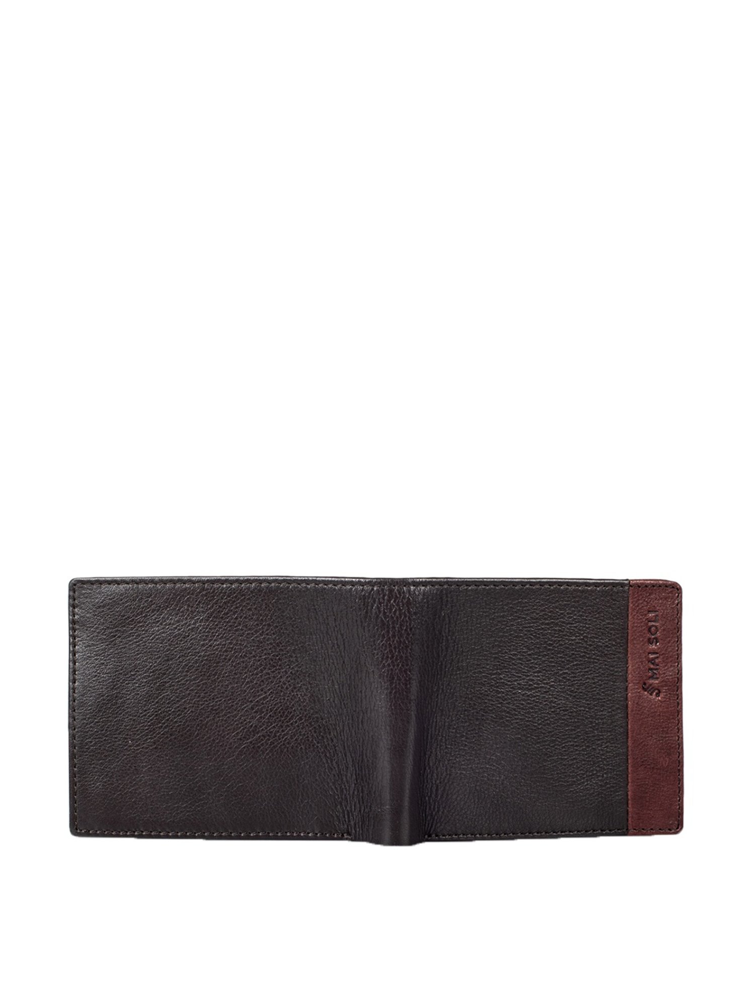 Mai Soli Antique Leather Bi-Fold Wallet for Men