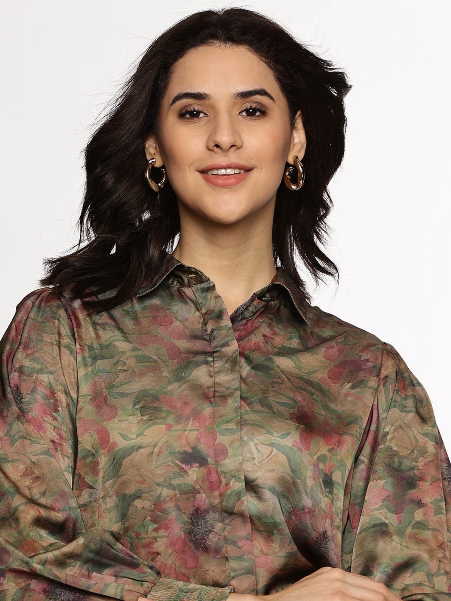 ISU Brown Printed Shirt