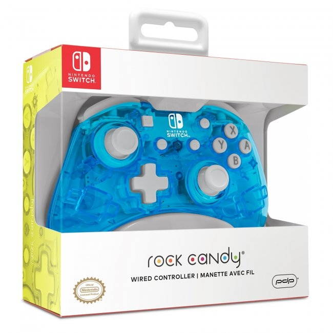 PDP 500-181-NA-PR Rock Candy Wired Controller For Nintendo Switch - Cosmoberry