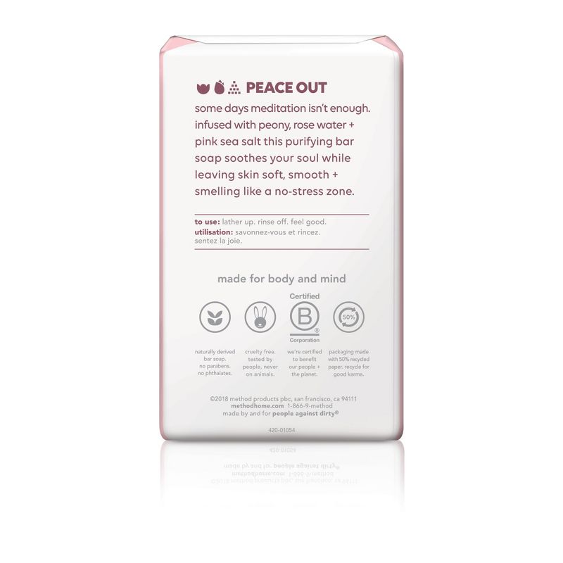 Method Bar Soap Pure Peace - 6oz