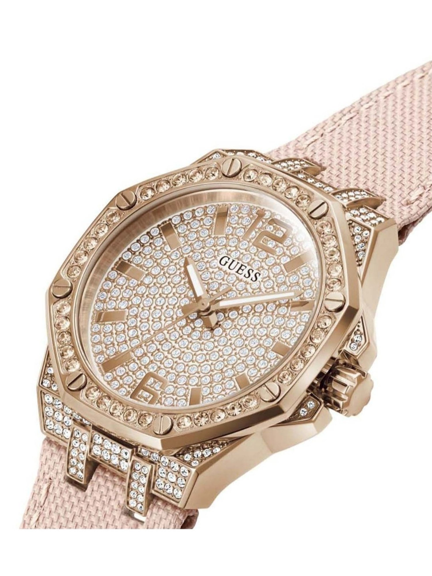 Women's Disney Minnie Mouse Nylon Strap Watch - Red