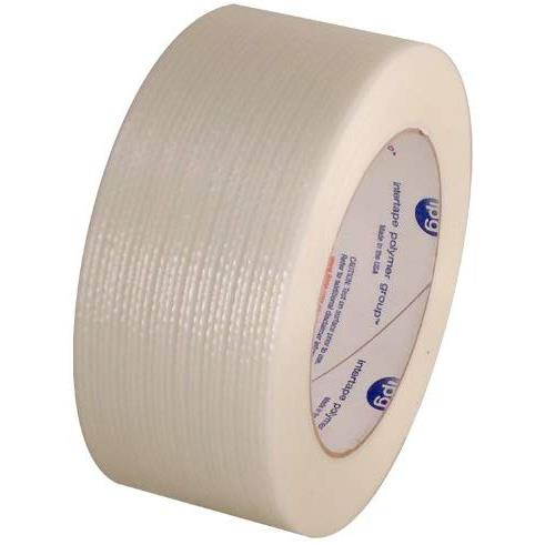 Intertape RG286 Utility Grade Filament Strapping Tape: 2 in. x 60 yds. (White)