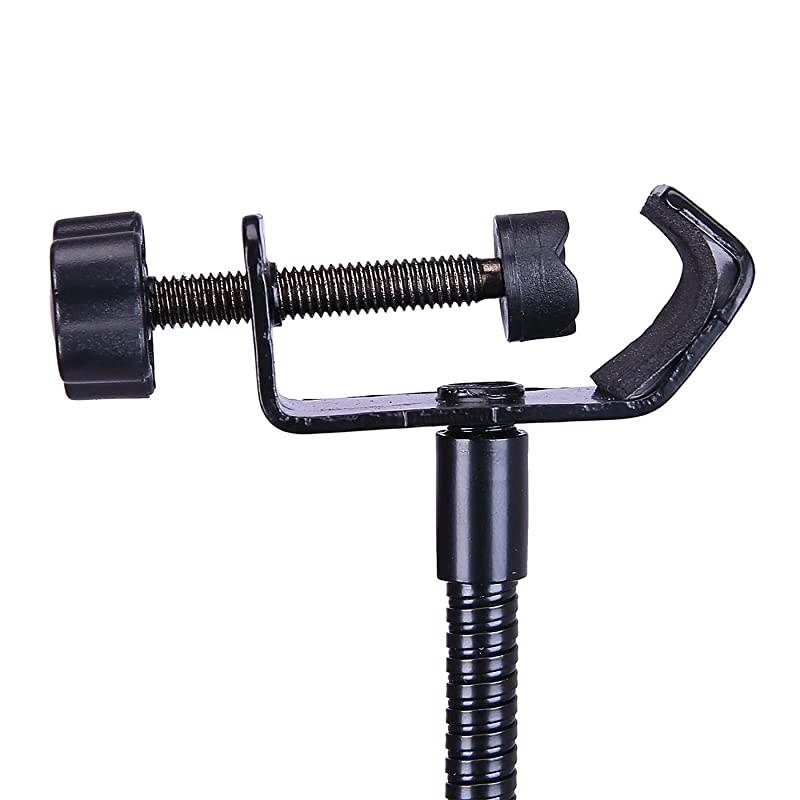 Microphone Pop Filter for Blue Yeti Dual Layer Studio Mic Wind Screen with Stand Clip and 360 Degree Gooseneck Arm Red