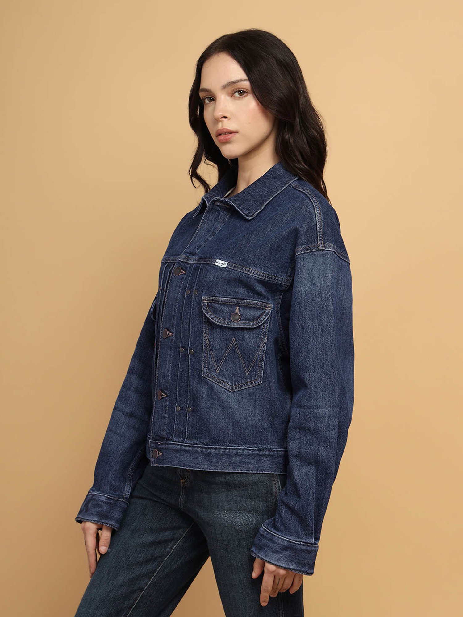 Wrangler Dark Blue Denim Jacket