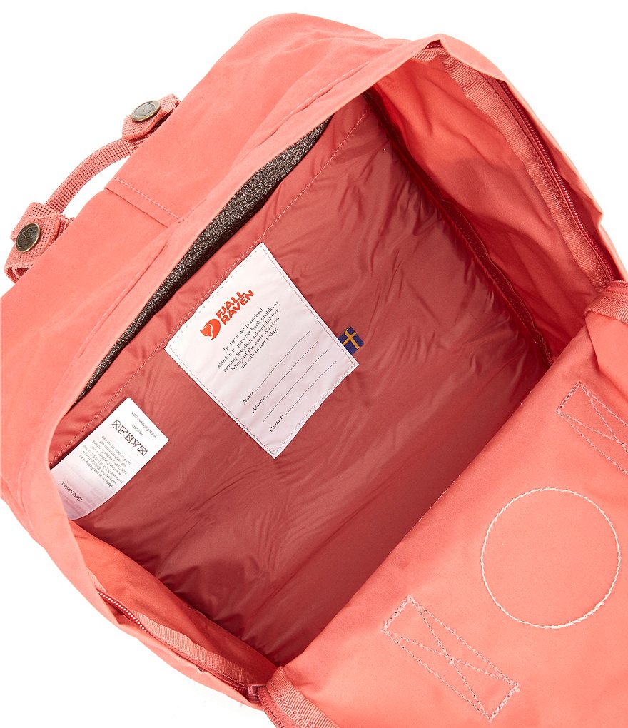 Fjallraven Kanken Water-Resistant Cotton Zipper Convertible Backpack