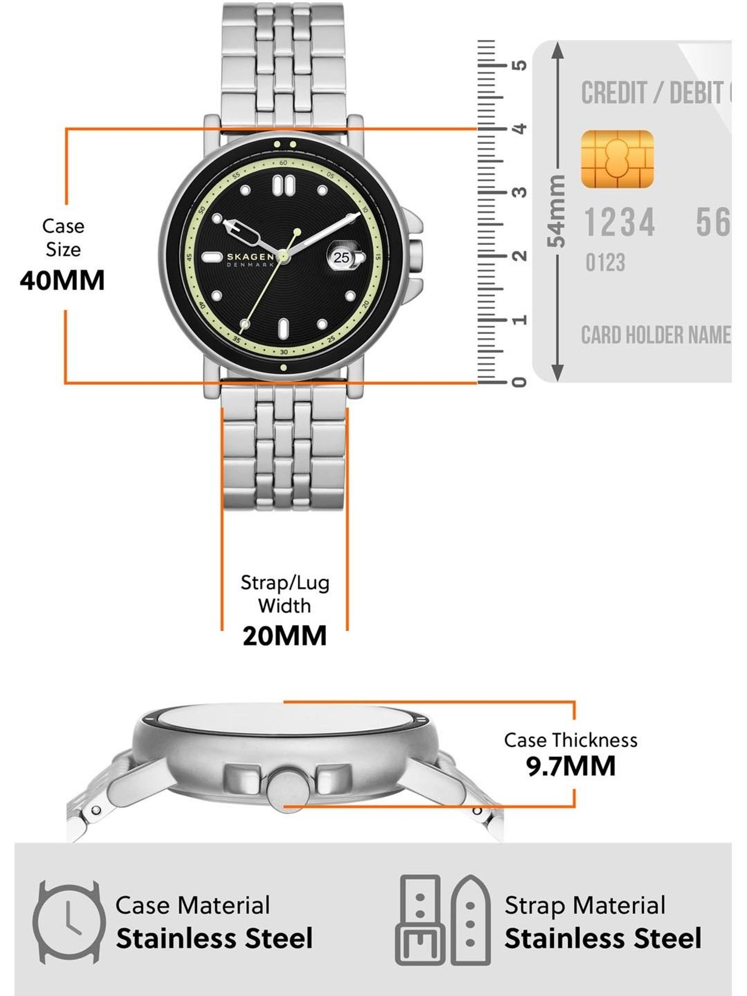 Skagen SKW6919 Signatur Sport Analog Watch for Men