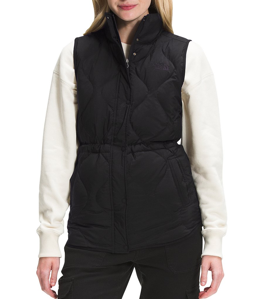 The North Face Westcliffe Stand Collar Sleeveless Heat-Seeking Quilted Down Water-Resistant Vest