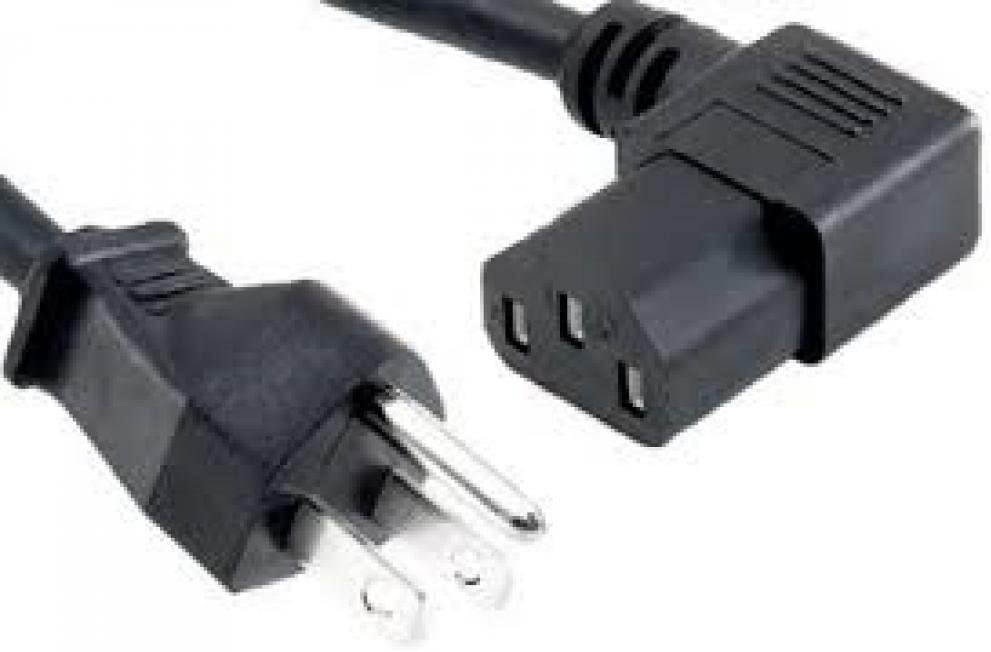 Hitachi CP-X505 LCD Projector Compatible Huetron 10 ft Right Angled Power Cord