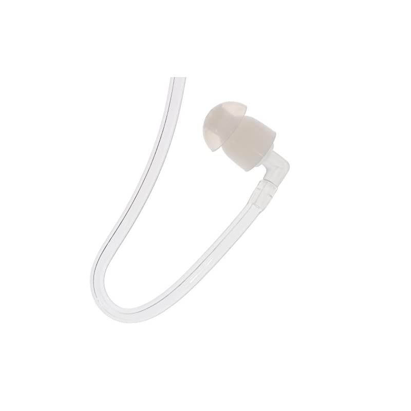 Twist On Replacement Acoustic Tube for Two Way Radio Headset Earpiece Earphone Pack of 10