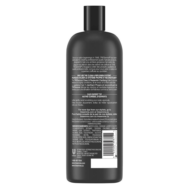 Tresemme Clean & Replenish 2-in-1 Shampoo + Conditioner - 28 fl oz