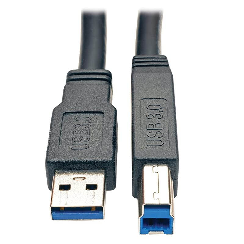 USB 30 SuperSpeed Active Repeater Cable AB MM 25ft U328025 Black