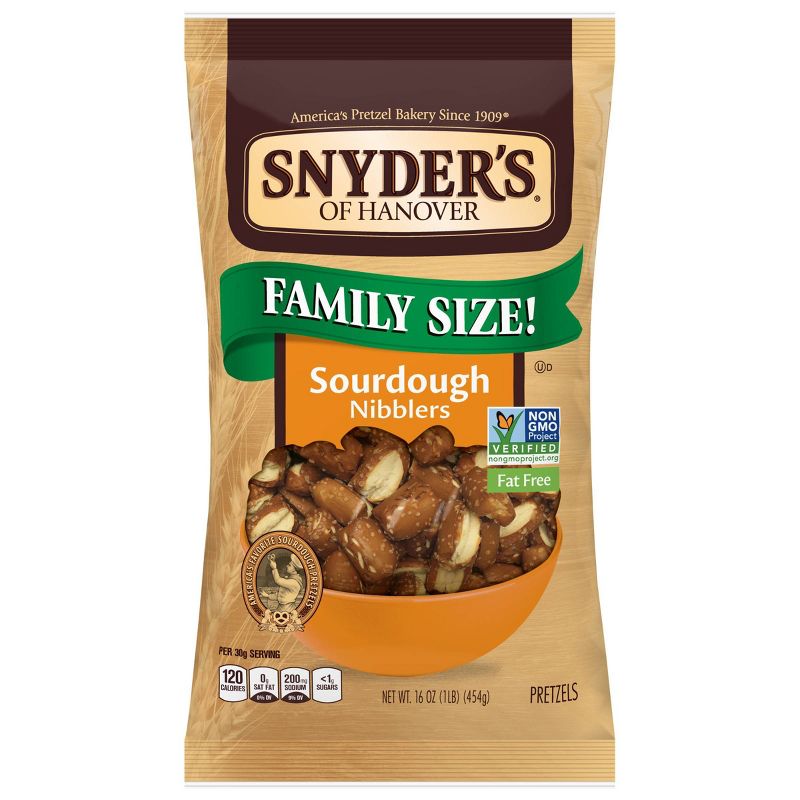 Snyder's Of Hanover The Pounder Nibblers Sourdough - 16oz