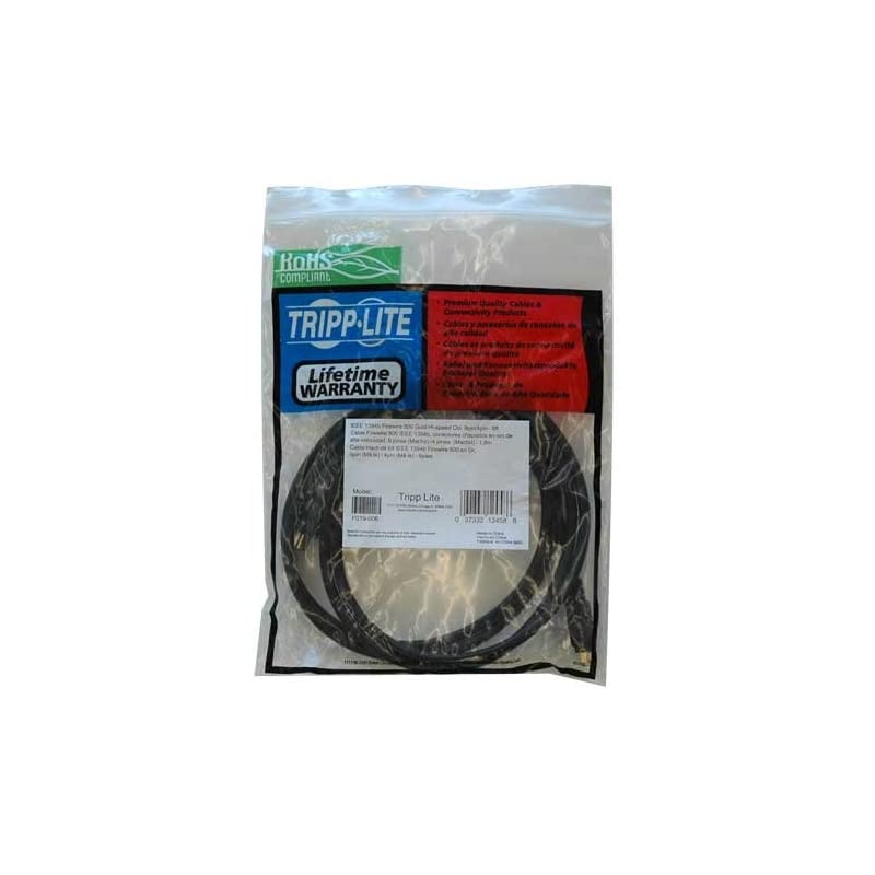 FireWire 800 IEEE 1394b Hispeed Cable 9pin4pin 6ftF019006