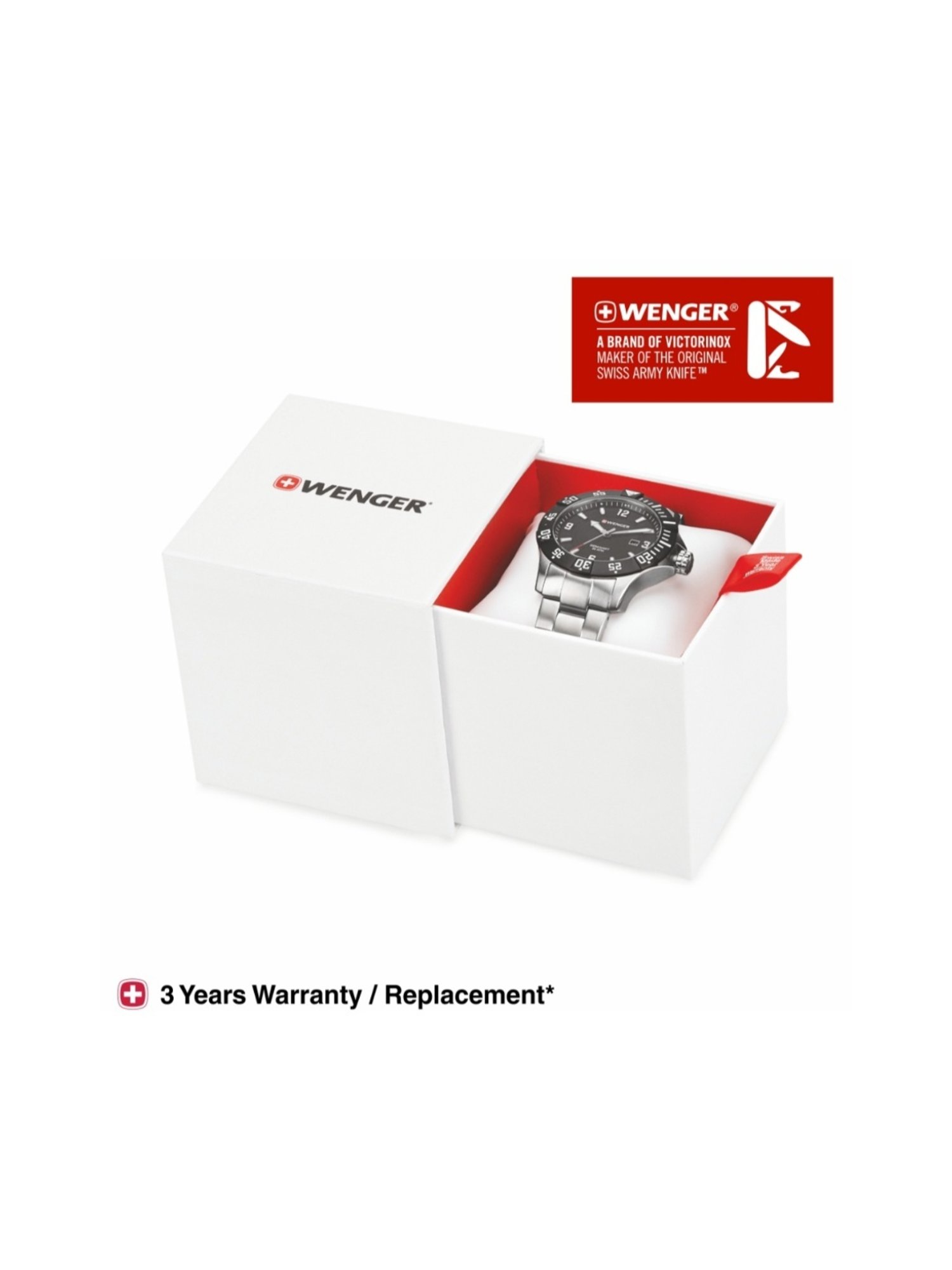 Wenger Swiss Made 01.0641.131 Seaforce Analog Watch for Men