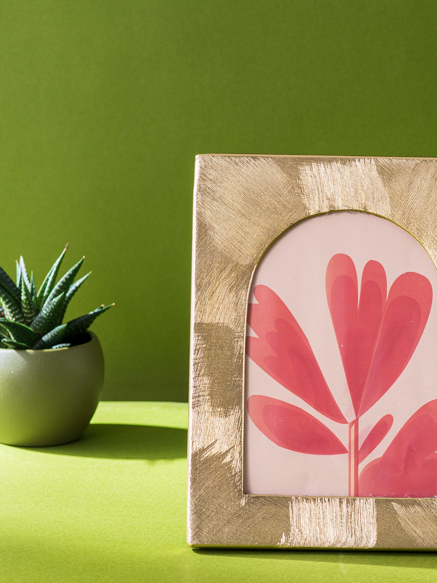 House This Kangto Brown & White Wood Photo Frame Gift Set