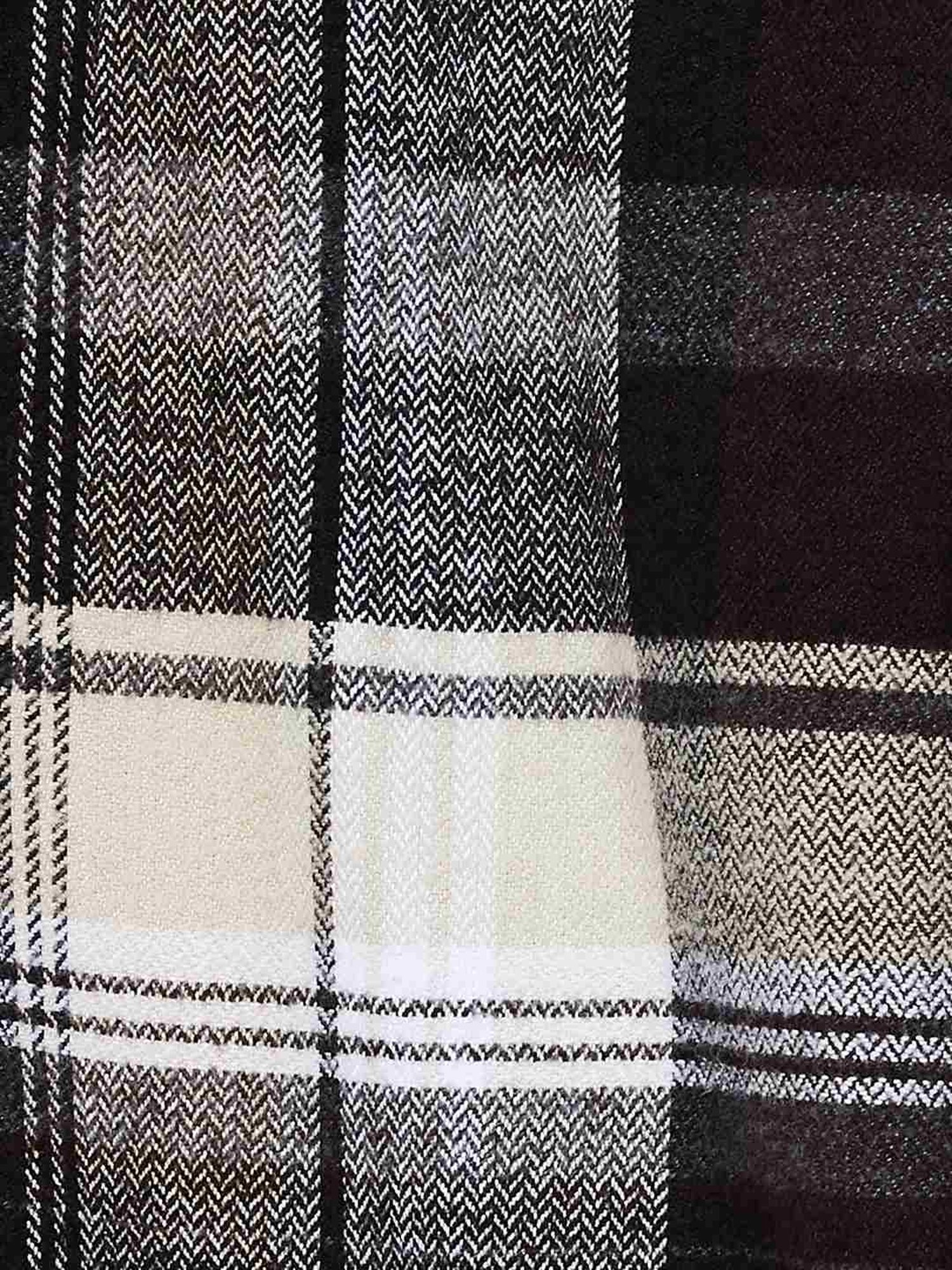 BOSSINI Beige Cotton Regular Fit Checks Shirt