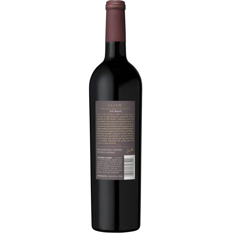 J. Lohr Hilltop Cabernet Sauvignon Red Wine - 750ml Bottle