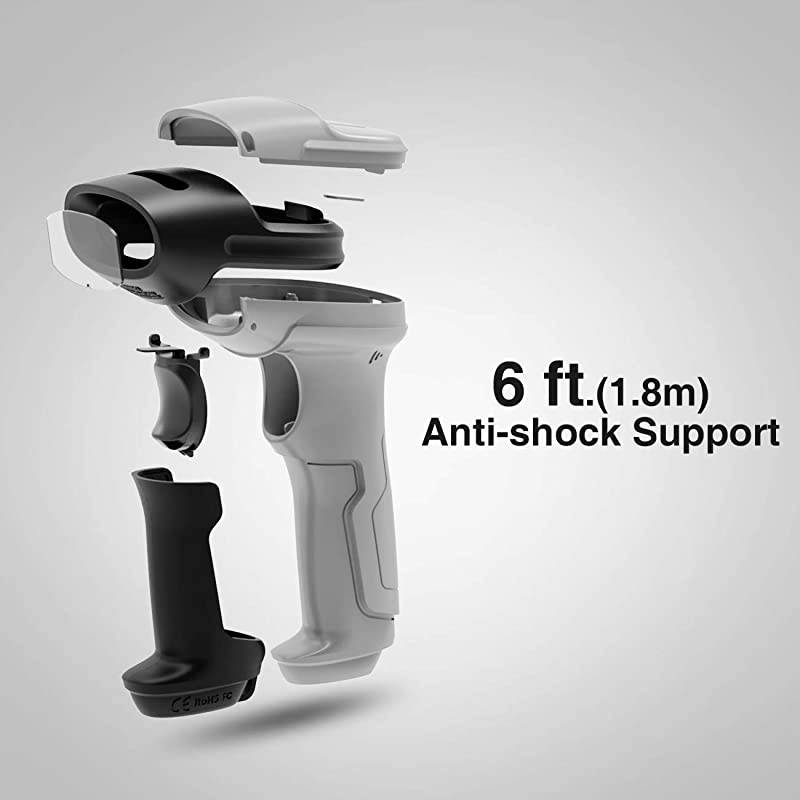 Bluetooth Barcode Scanner, Working Time Approx. 15 Days, 35m Range, Automatic Fast and Precise scanning, BCST-70 &hellip;