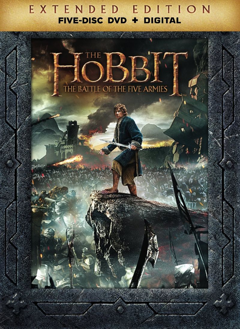 The Hobbit: The Battle of the Five Armies Extended Edition (DVD)