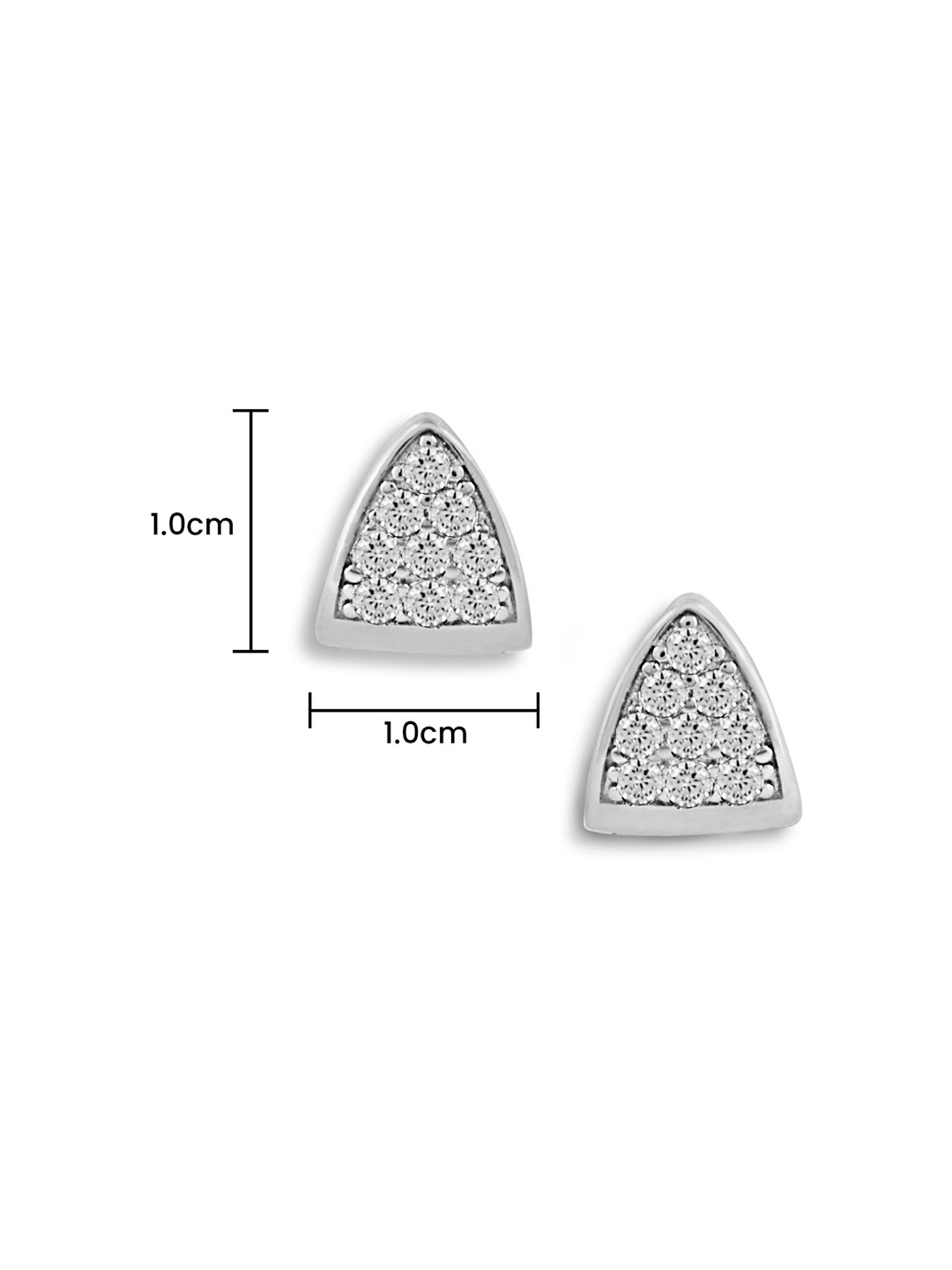 The Real Effect London 800 Silver Earrings for Women