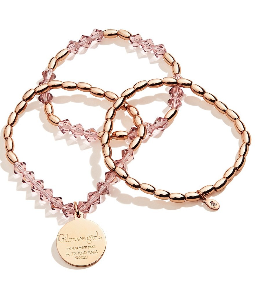 Alex and Ani Gilmore Girls Stretch Bracelet Set