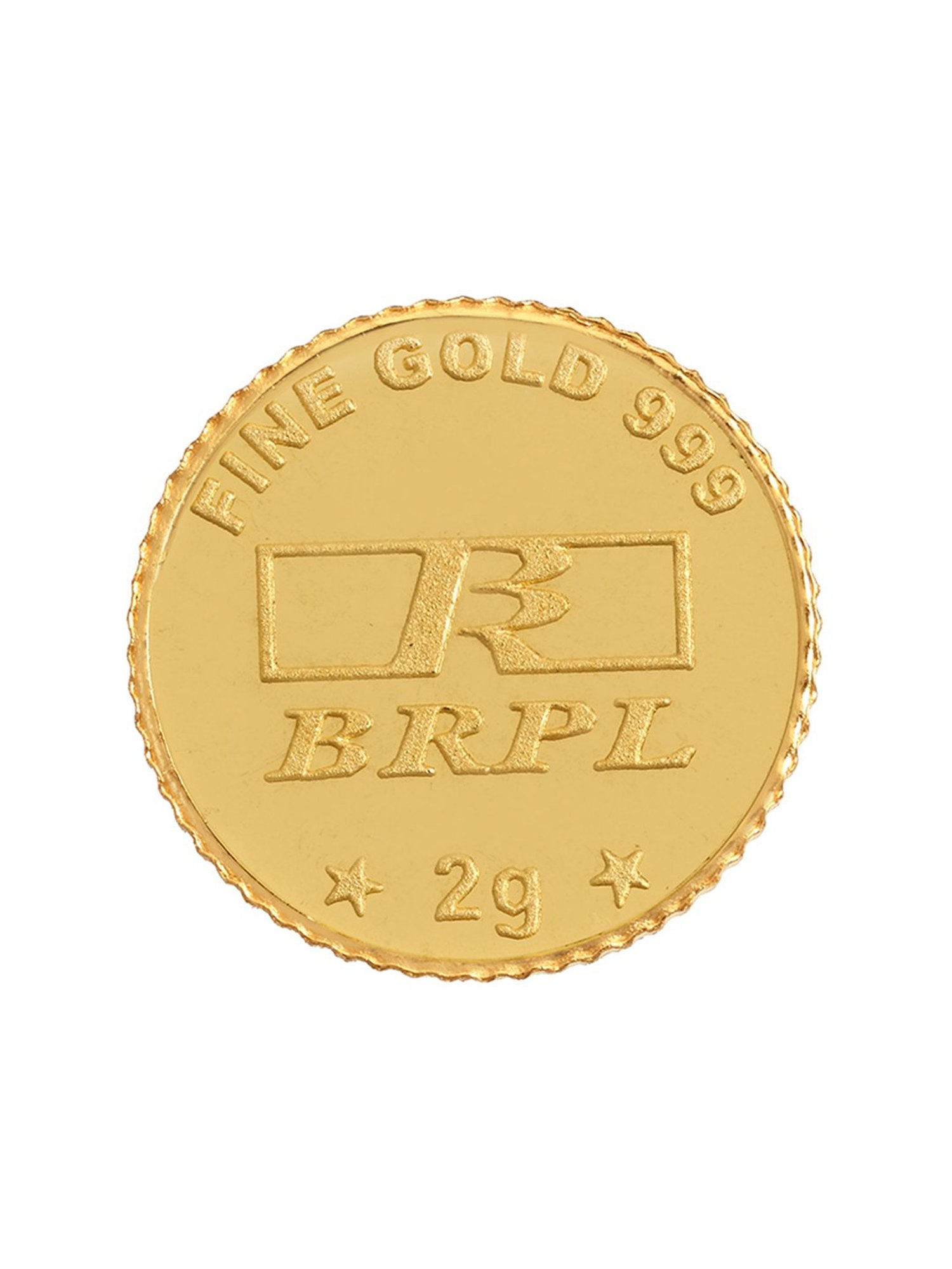 Bangalore Refinery Lord Ganesha 24k (999) 2gm Gold Coin