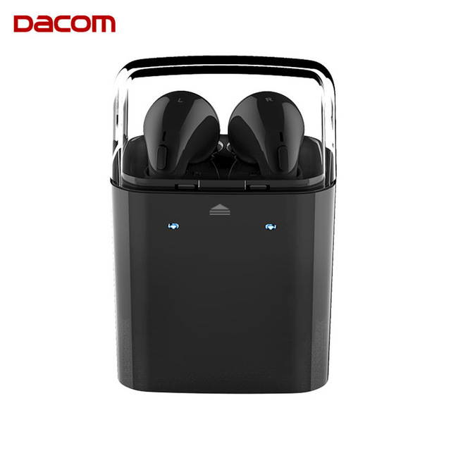 Dacom True Wireless Earphones TWS Earbuds Bluetooth Stereo Music Headset Mobile Phone Earpiece Headsfree For iPhone Samsung