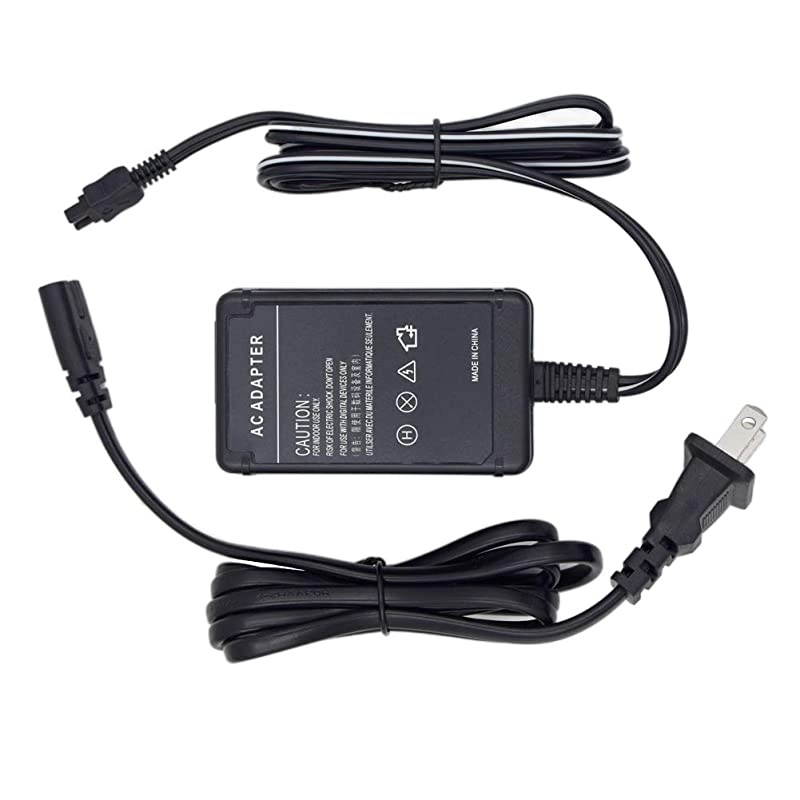 ACL200 AC Power Adapter Charger  kit for Sony Handycam DCRSX40 DCRSX45 DCRSX63 DCRSX65 DCRSX85 DCRDVD105 DVD108 DVD610 DCRSR46 DCRSR47 DCRSR62 DCRSR68 HDRXR500 HDRCX675 Camcorder