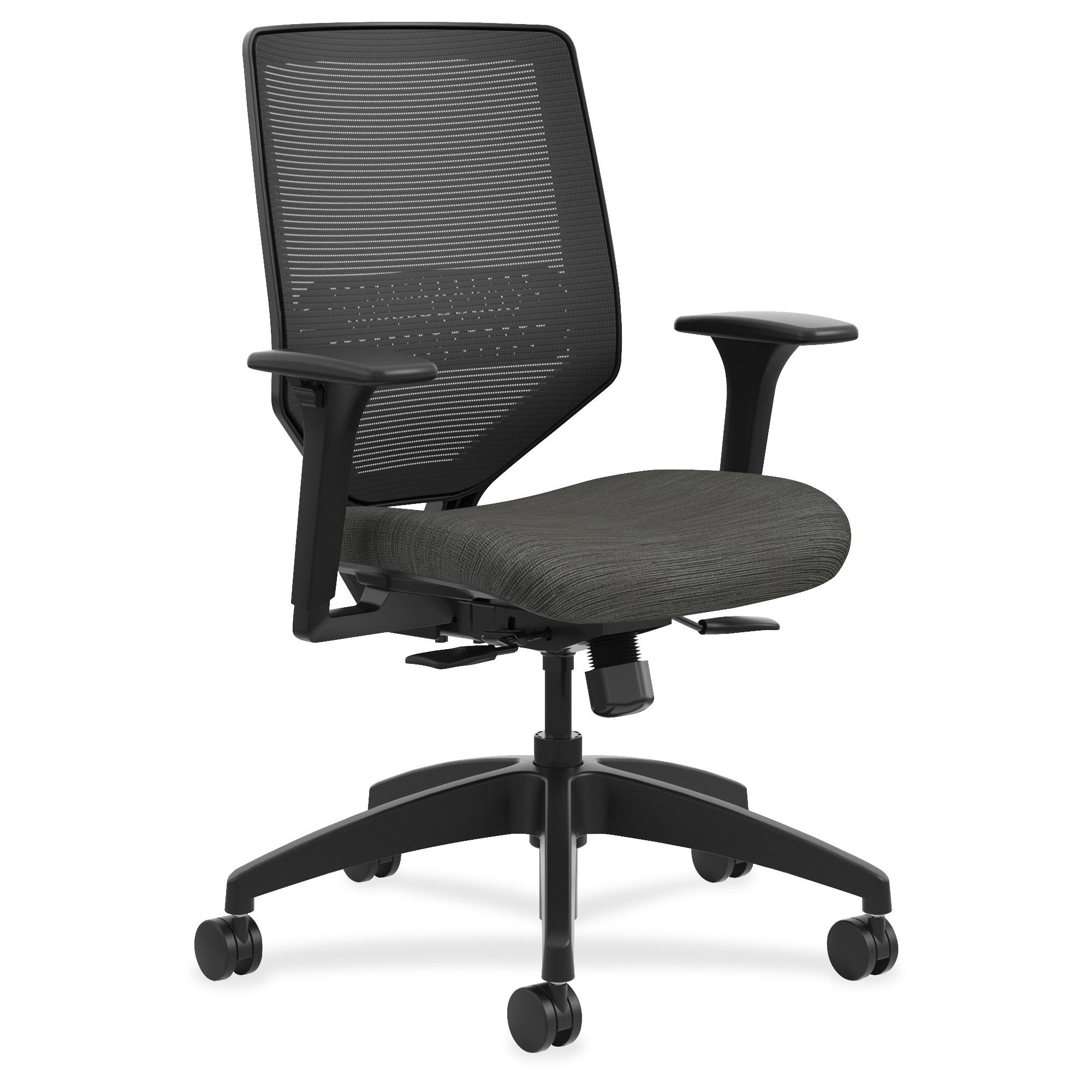 HON - SVM1ALC10TK - Solve Series Mesh Back Task Chair, Ink/Black, Base: Black