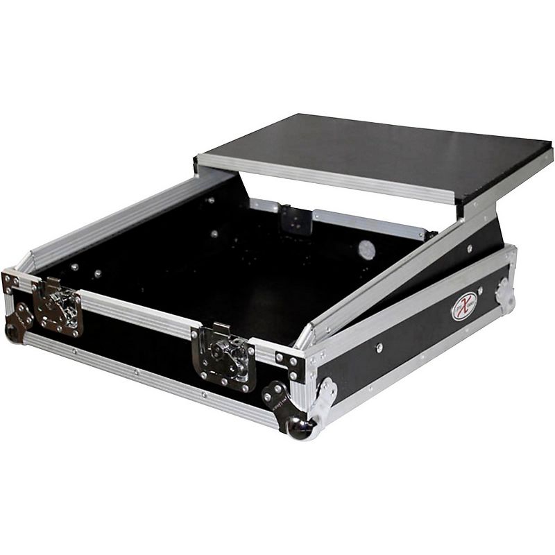 ProX 10U Top Mount 19" Slanted Mixer Case 10 RU Space Black