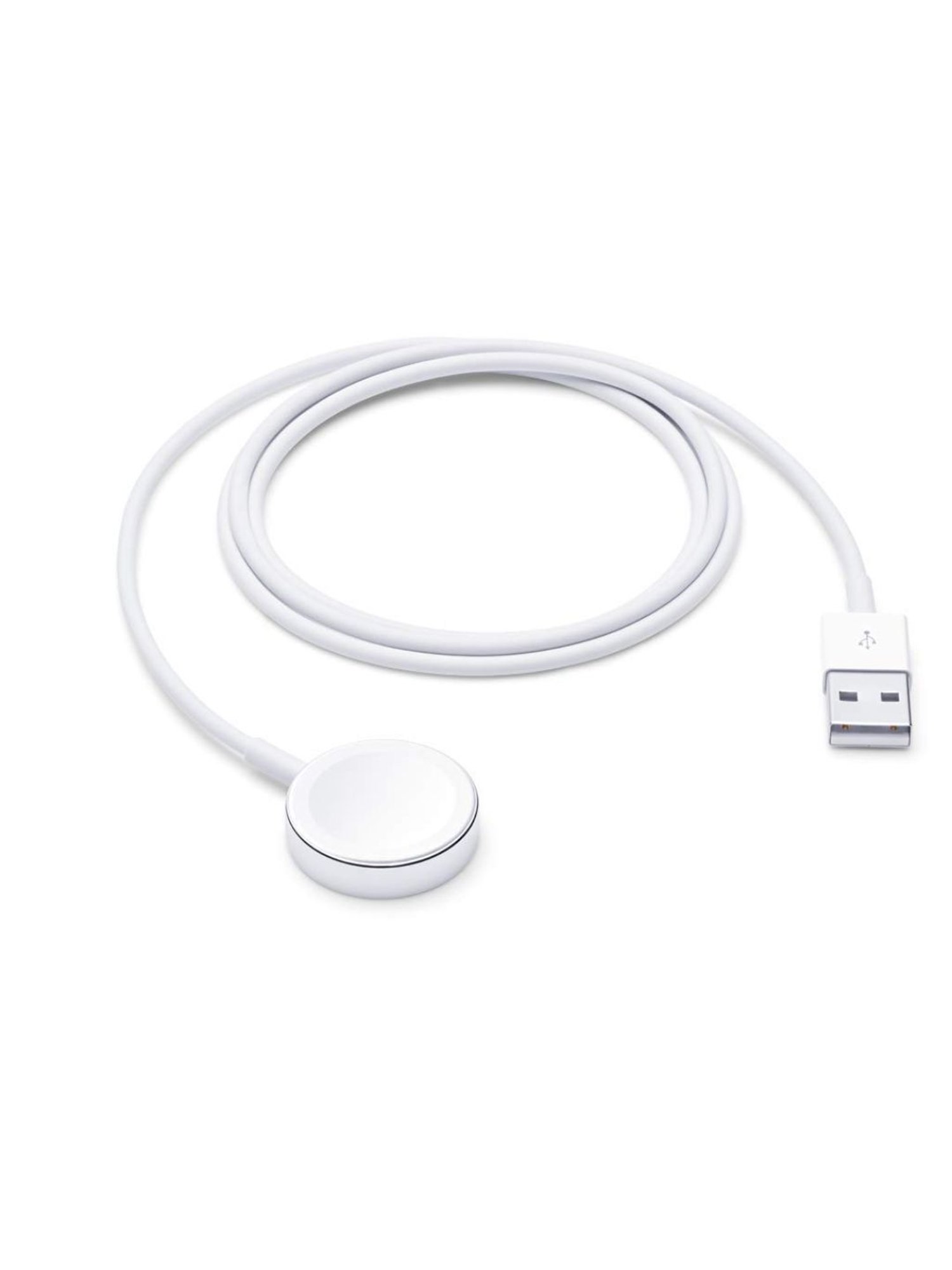 Apple Watch Magnetic Charging Cable 1 Mtr (White)