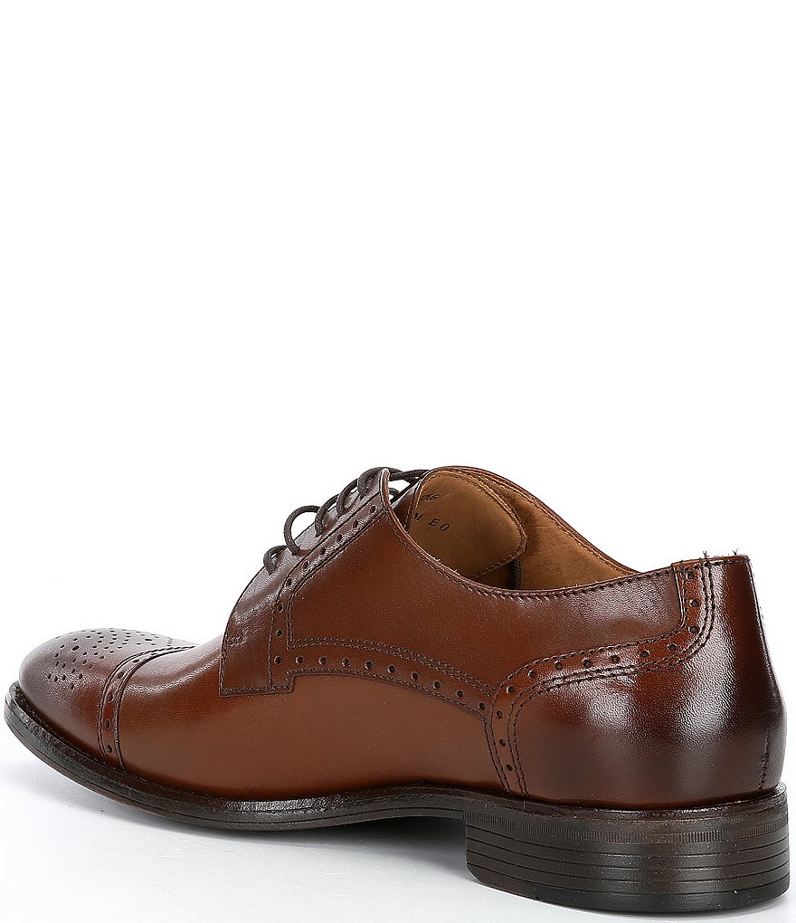 Johnston & Murphy Men's Lewis Cap Toe Oxfords