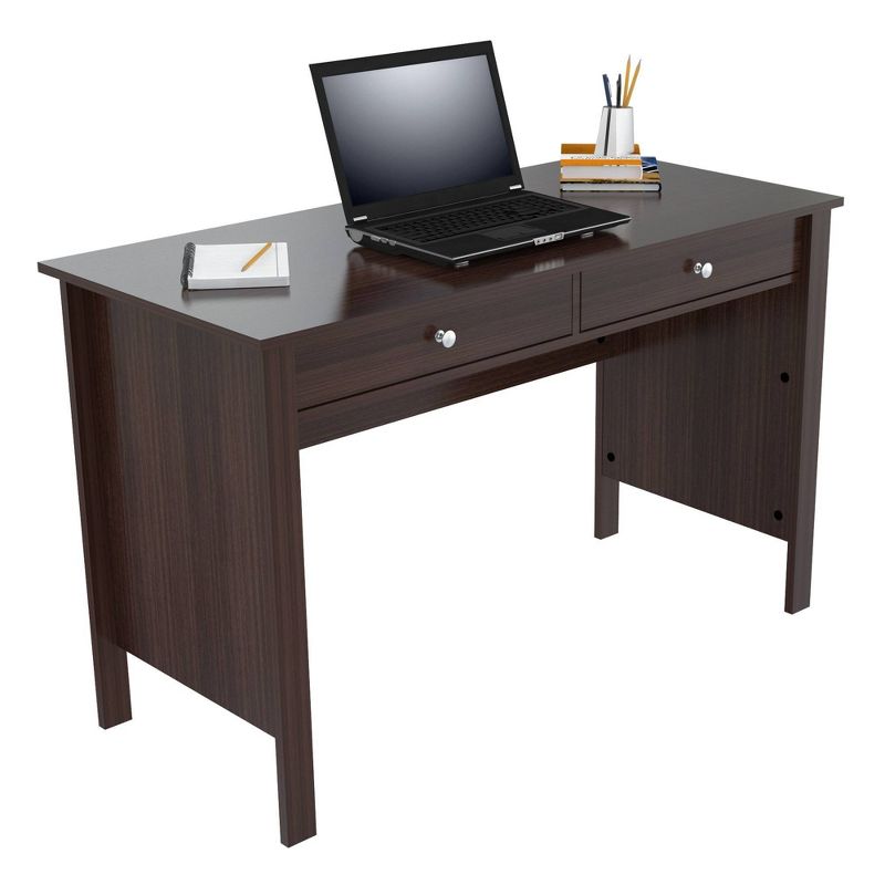 Writing Desk with 2 Drawers Espresso - Inval