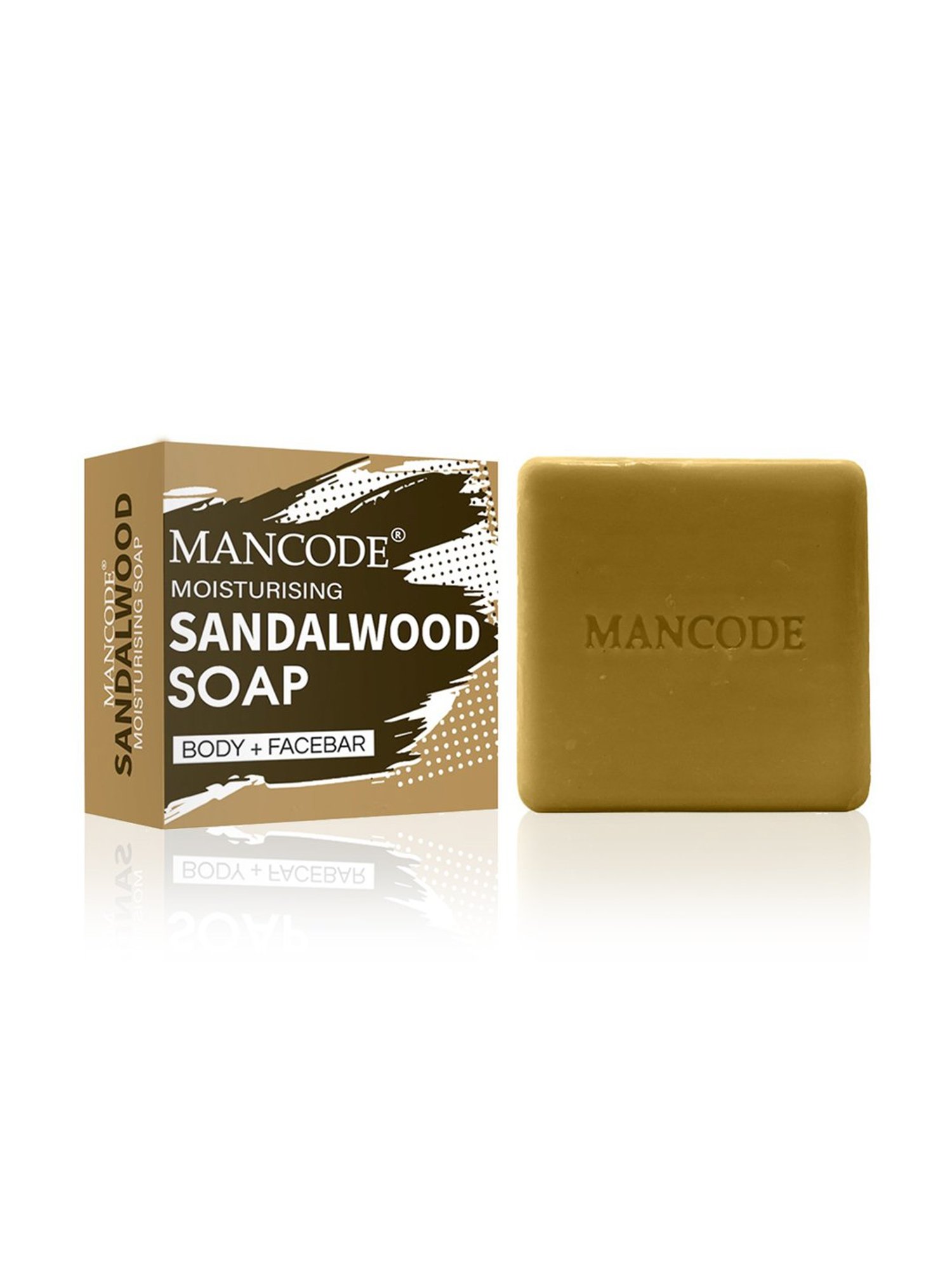 Mancode Moisturising Sandalwood Soap - 125 gm