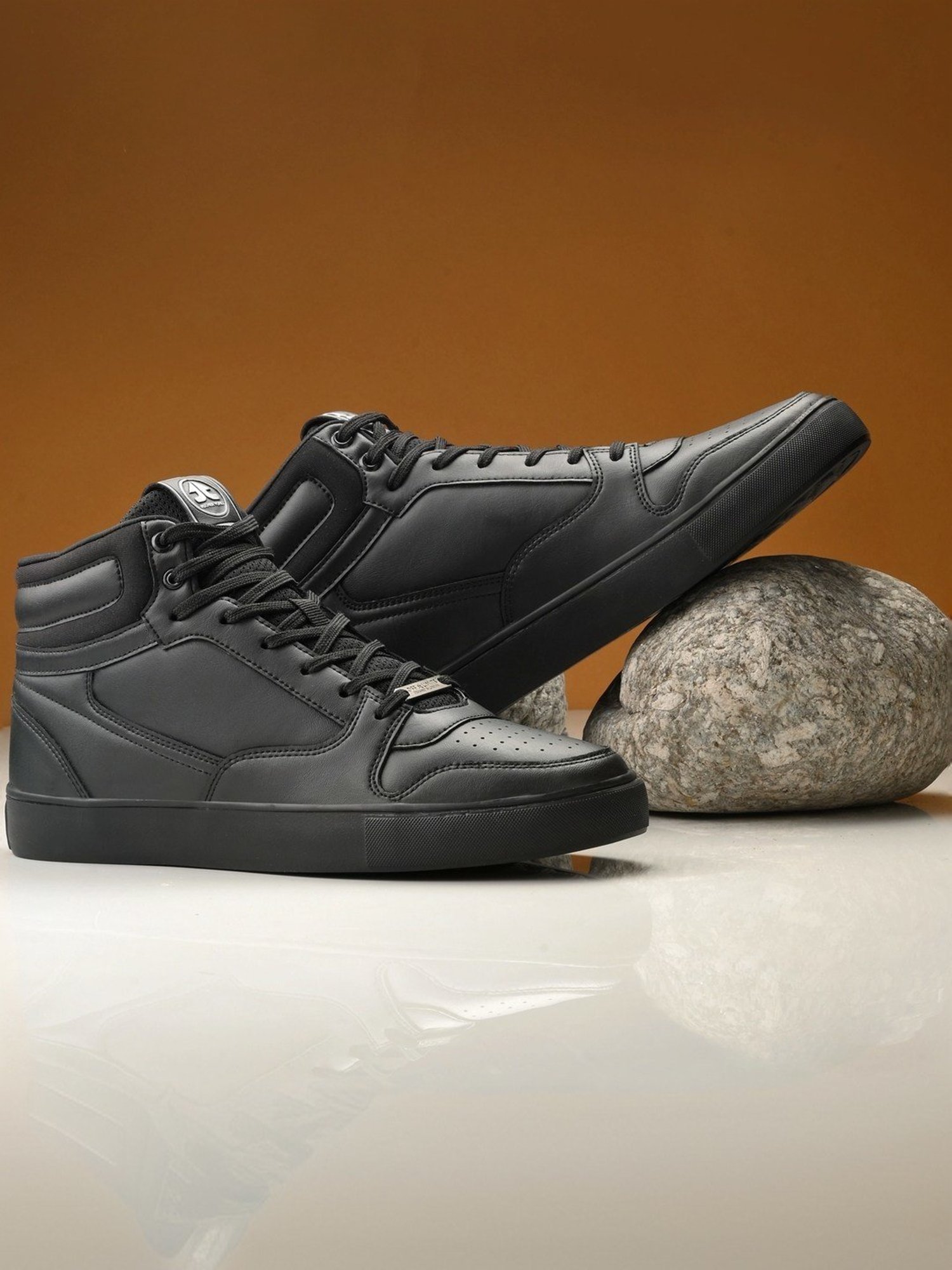 Off Limits Men's SCOOT Black Ankle High Sneakers